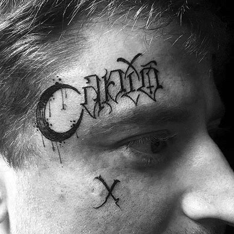 tatuaggio faccia 397