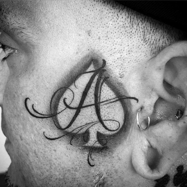 tatuaggio faccia 409