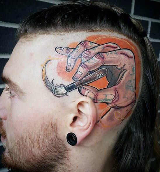 tatuaggio faccia 485