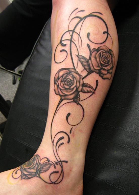 tatuaggio gamba 265