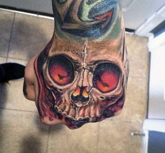 tatuaggio mano 1197