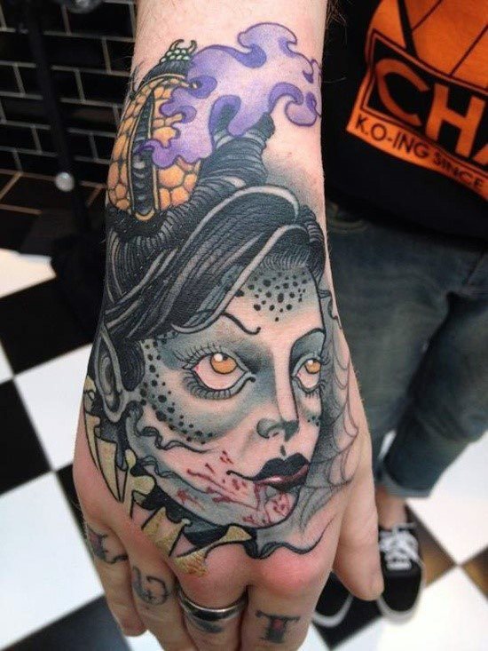tatuaggio mano 1285