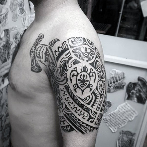 tatuaggio maori 345