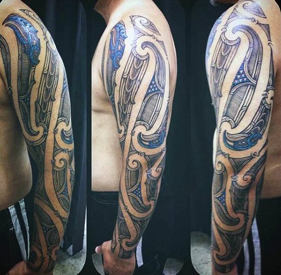 tatuaggio maori 405