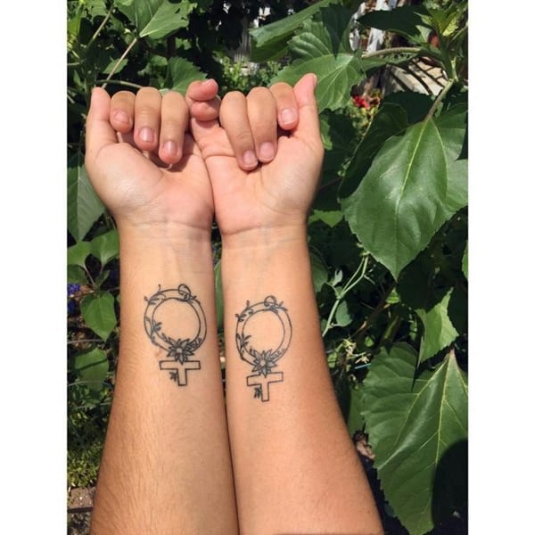 tatuaggio per sorelle 125