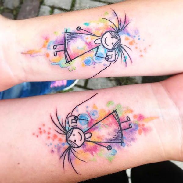 tatuaggio per sorelle 453
