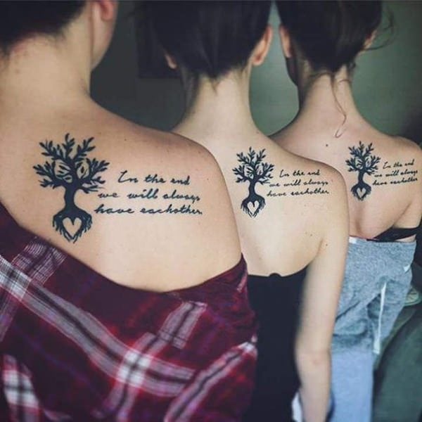 tatuaggio per sorelle 529