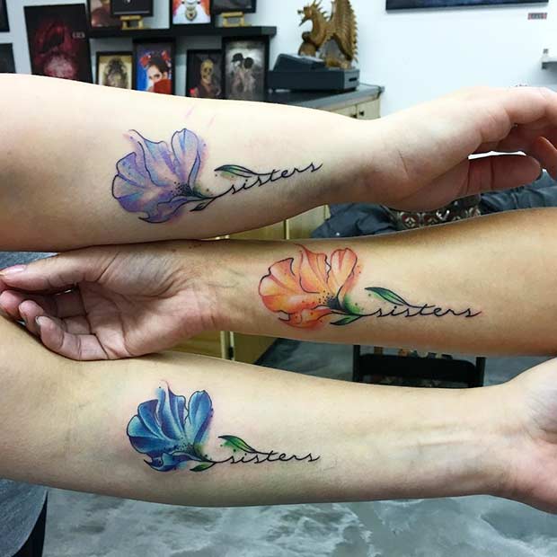 tatuaggio per sorelle 689