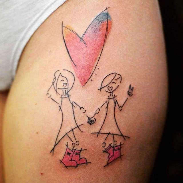 tatuaggio per sorelle 813