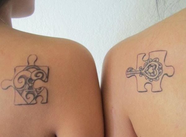 tatuaggio per sorelle 909