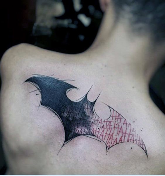 tatuaggio batman 103