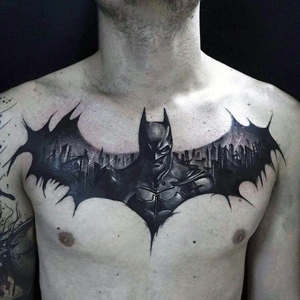 tatuaggio batman 111