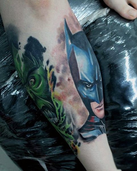 tatuaggio batman 121