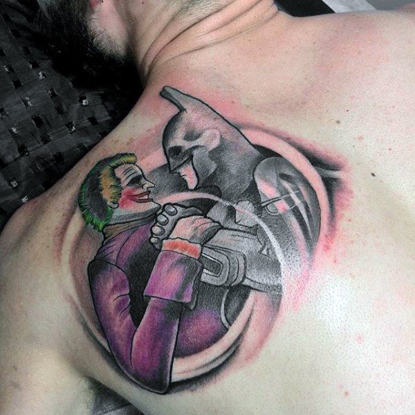 tatuaggio batman 65