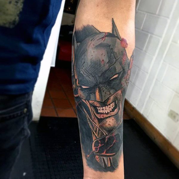 tatuaggio batman 73