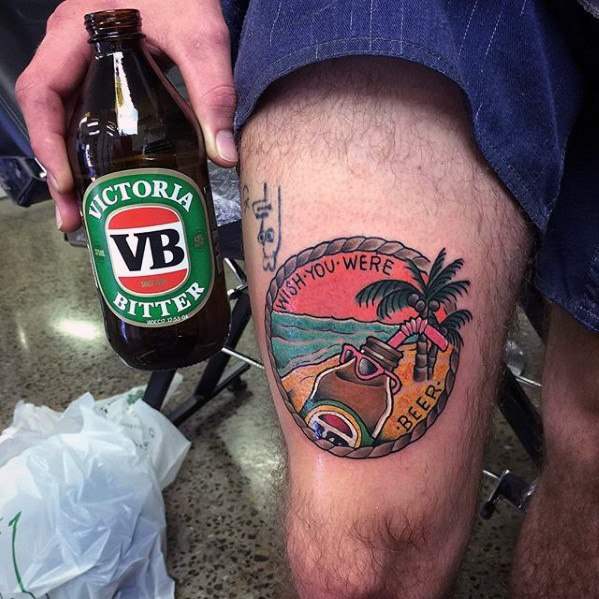 tatuaggio birra 35