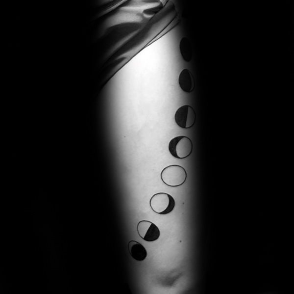 tatuaggio fasi lunari 19