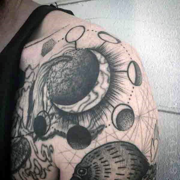 tatuaggio fasi lunari 35