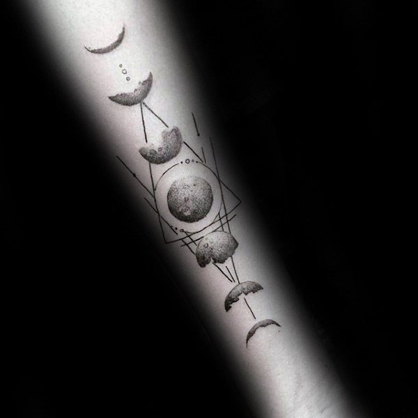 tatuaggio fasi lunari 63