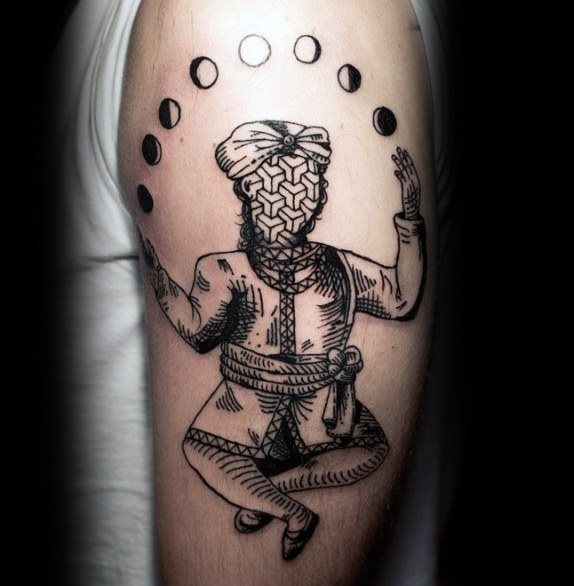 tatuaggio fasi lunari 69