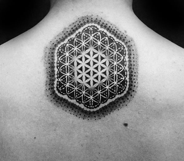 tatuaggio fiore della vita 279