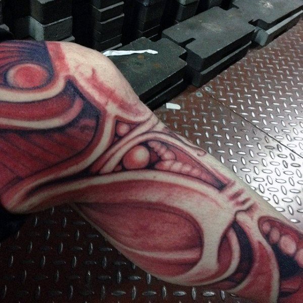 tatuaggio ginocchio 138