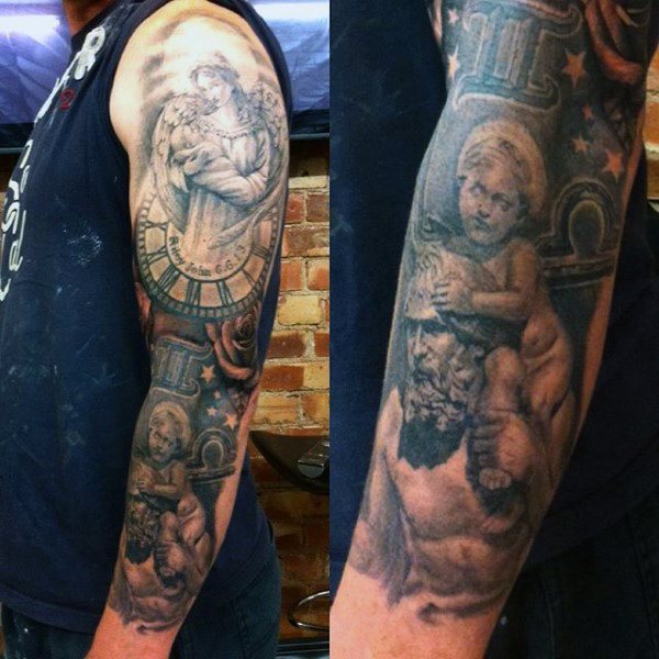 tatuaggio orologio 139