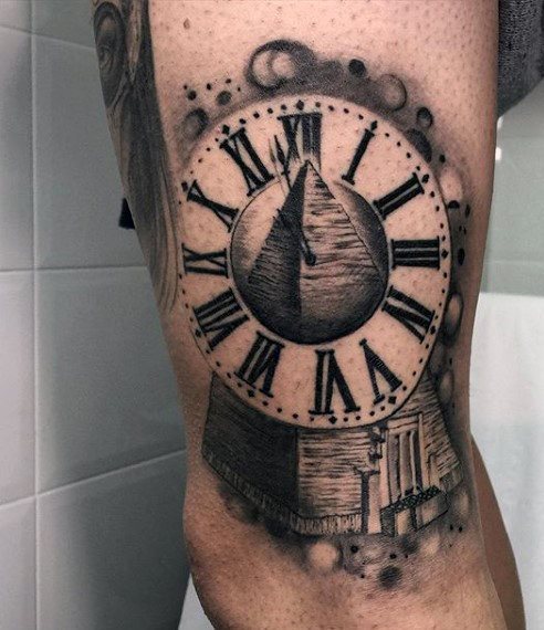 tatuaggio orologio 196