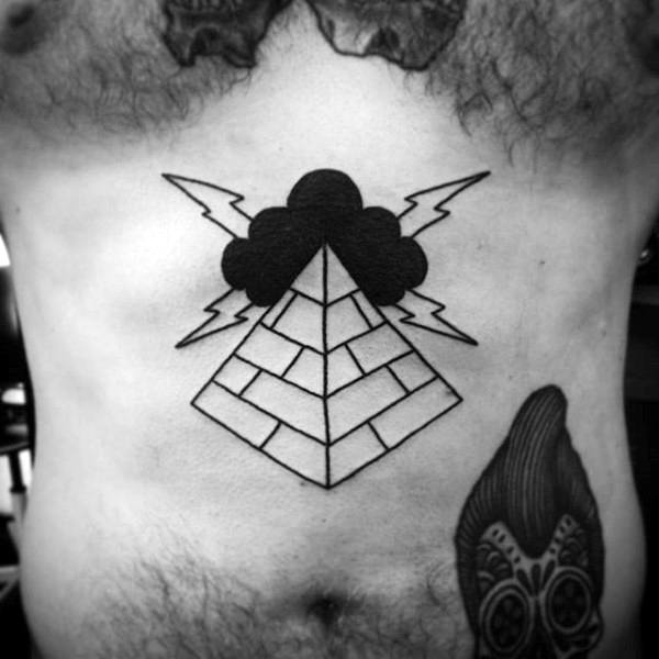 tatuaggio piramide egitto 98