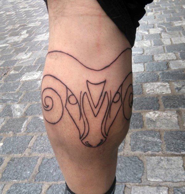 tatuaggio segno ariete 135