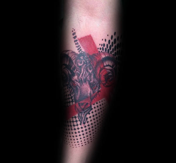 tatuaggio segno ariete 39