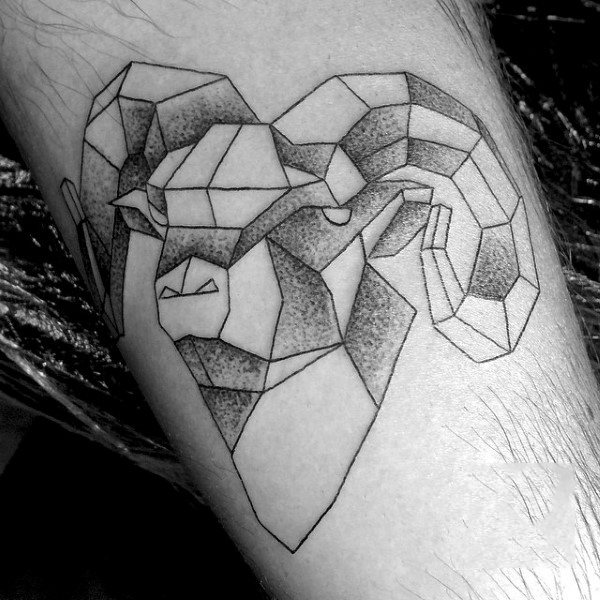 tatuaggio segno ariete 87