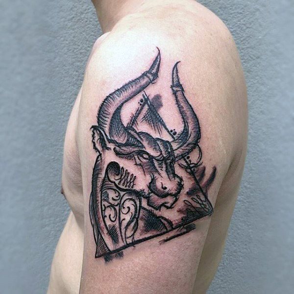 tatuaggio segno toro 107