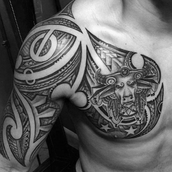 tatuaggio segno toro 133