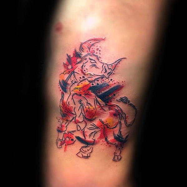 tatuaggio segno toro 139