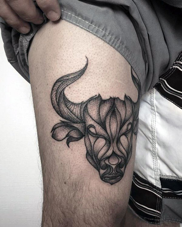 tatuaggio segno toro 69