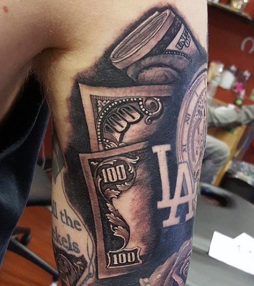 tatuaggio soldi 13
