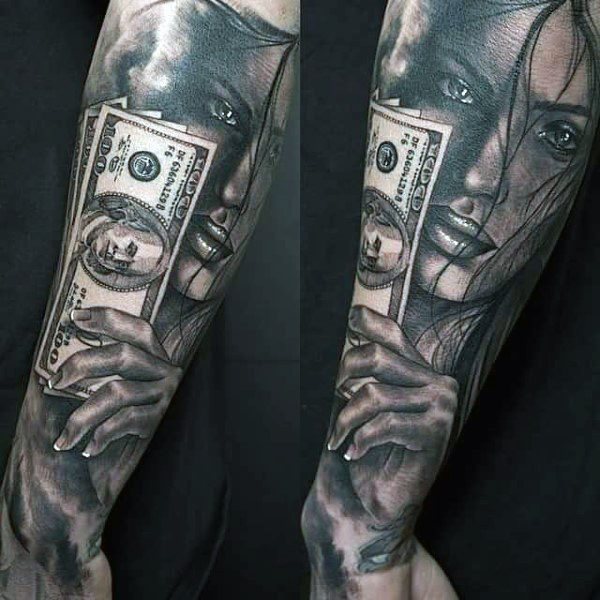 tatuaggio soldi 67