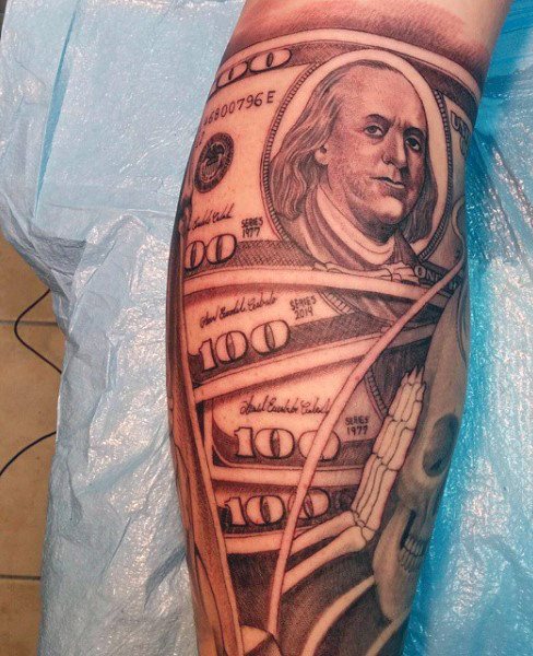 tatuaggio soldi 73