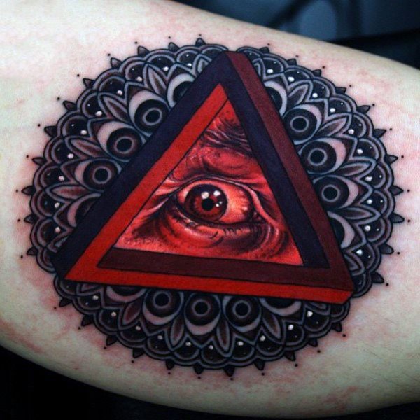 tatuaggio triangolo 169