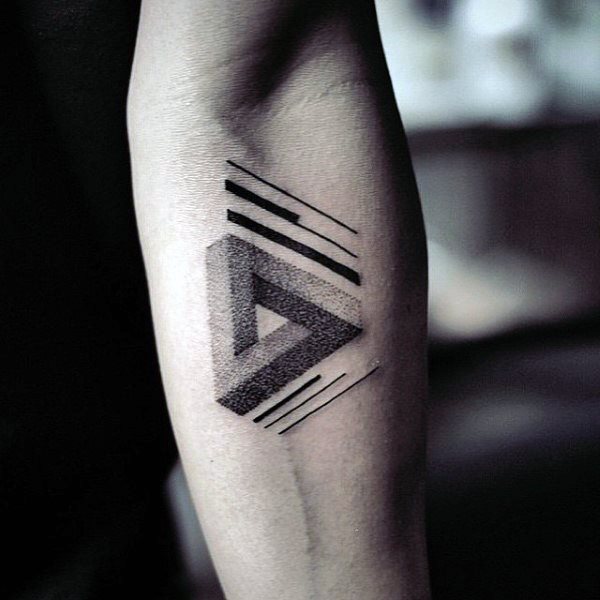 tatuaggio triangolo 34