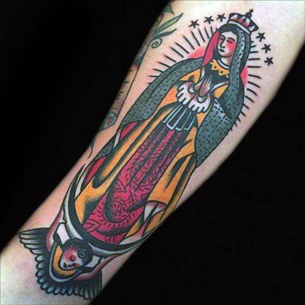 tatuaggio vergine di guadalupe 65