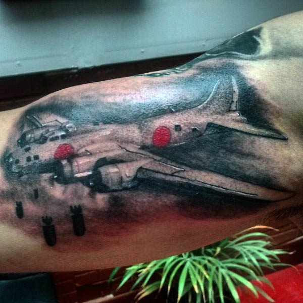 tatuaggio aereo 126