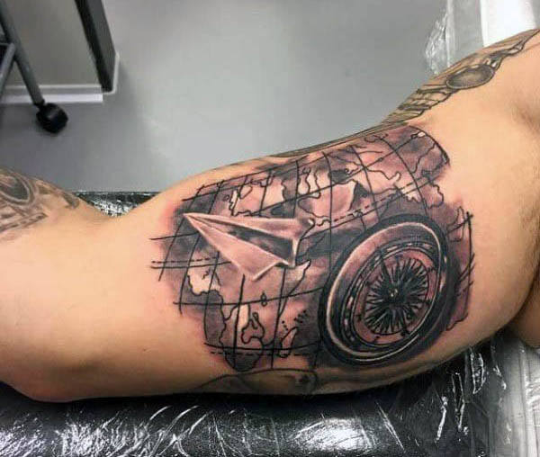 tatuaggio aereo 129