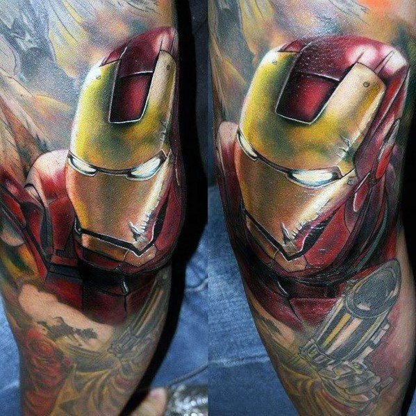 tatuaggio iron man 138