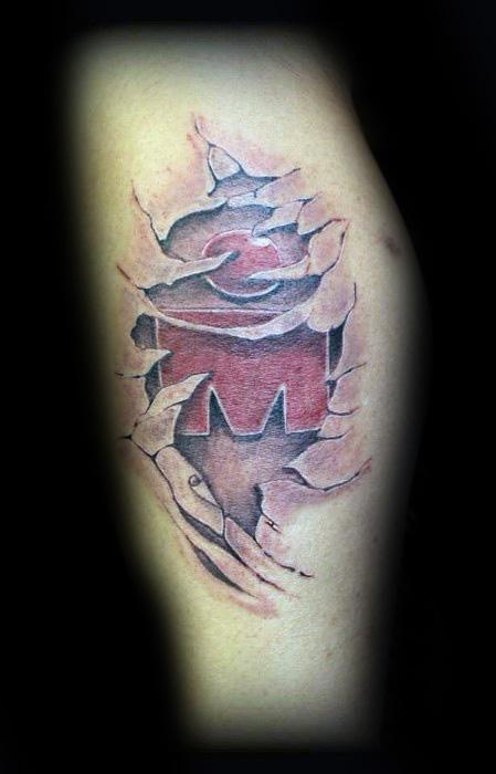 tatuaggio iron man 150