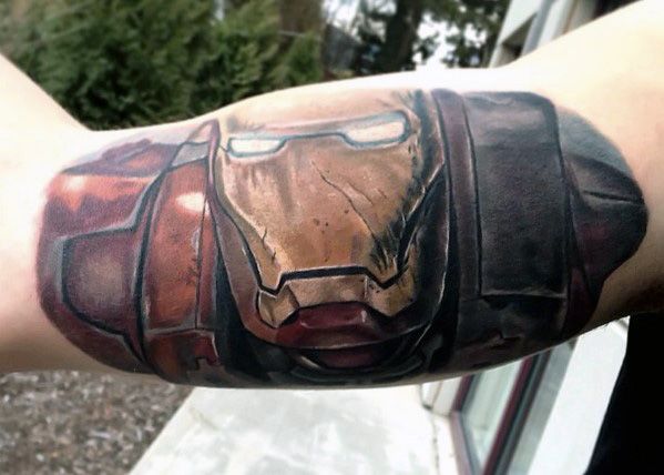tatuaggio iron man 171