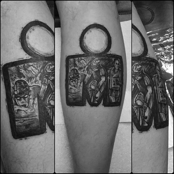 tatuaggio iron man 207