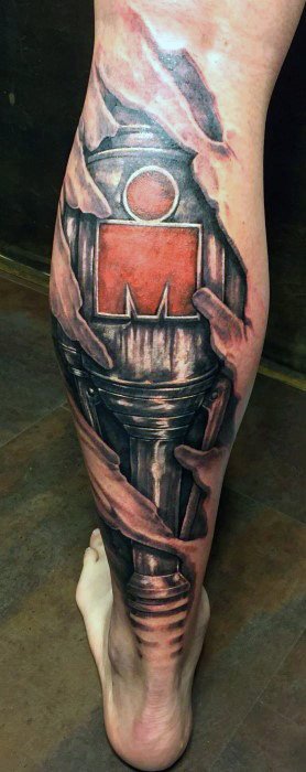 tatuaggio iron man 210
