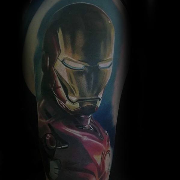 tatuaggio iron man 27